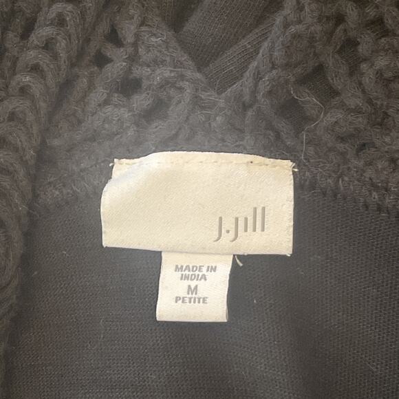 J. Jill Midi Crochet PM/Rebellion Again Lace Duster S/Boho Textured Layer Set - Picture 11 of 13